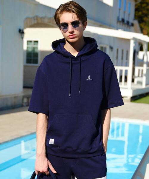 DRESSTERIOR（ドレステリア）の「【セットアップ可】ダンボールフーディー（パーカー・メンズ・ネイビー/グレー・94/92/91/90）」の2枚目の写真