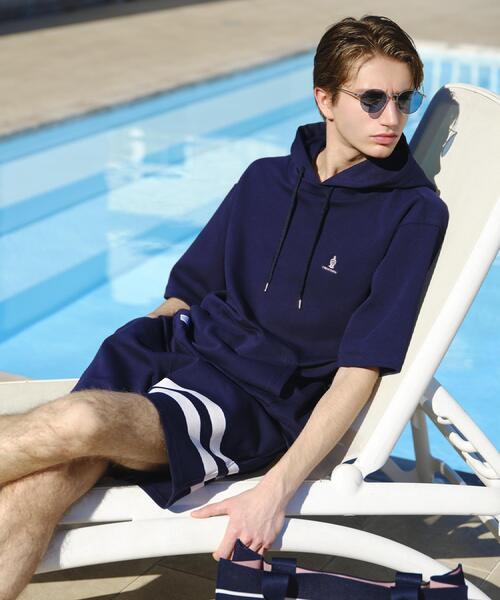 DRESSTERIOR（ドレステリア）の「【セットアップ可】ダンボールフーディー（パーカー・メンズ・ネイビー/グレー・94/92/91/90）」の3枚目の写真