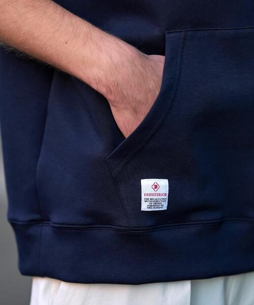 DRESSTERIOR（ドレステリア）の「【セットアップ可】ダンボールフーディー（パーカー・メンズ・ネイビー/グレー・94/92/91/90）」の14枚目の写真