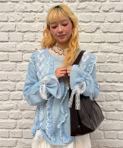 kutir(クティール)の「kutirlune/合成皮革バッグ(ハンドバッグ・レディース・ブラック/ダークブラウン・FREE)」の6枚目の写真