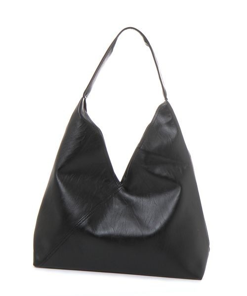 kutir(クティール)の「kutirlune/合成皮革バッグ(ハンドバッグ・レディース・ブラック/ダークブラウン・FREE)」の7枚目の写真