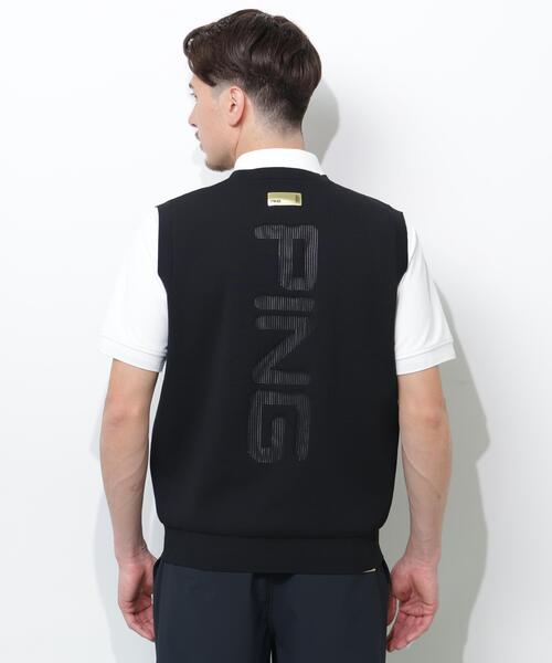 PING(ピン)の「【PING APPAREL】ニットベスト <GOLD> (MENS)(ベスト・メンズ・ブラック/グレー/ホワイト・S/LL/LL1/M/L)」の17枚目の写真