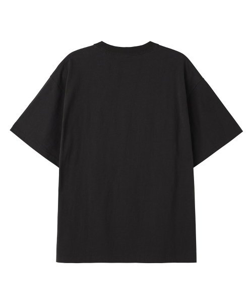 URBANAGE（アーバンエイジ）の「テイクイットファニー ヴィンテージ オーバー半袖_チャコール（Tシャツ/カットソー・レディース・その他・MEDIUM/LARGE）」の3枚目の写真