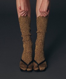 FAKUI | GLITTER TABI LOOSE SOCKS / ラメ足袋ルーズソックス(ソックス/靴下)