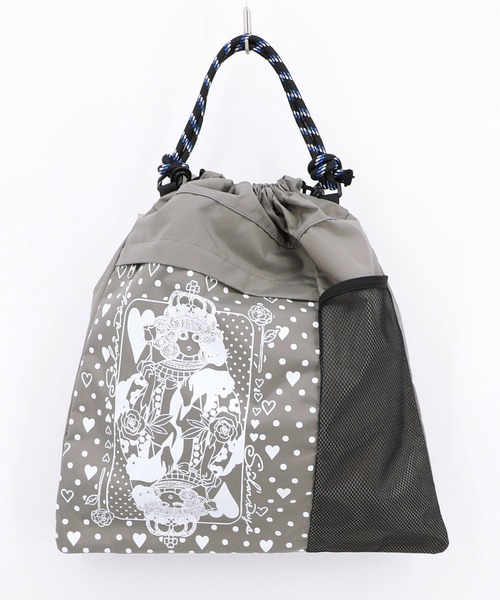 ScoLar（スカラー）の「661436：ハートの女王スカラーちゃん柄配色バッグ（ショルダーバッグ・レディース・ネイビー/グレー/ブラック・FREE）」の11枚目の写真