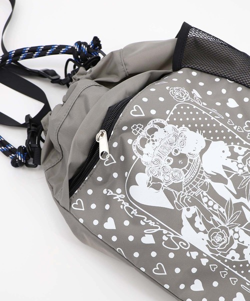 ScoLar（スカラー）の「661436：ハートの女王スカラーちゃん柄配色バッグ（ショルダーバッグ・レディース・ネイビー/グレー/ブラック・FREE）」の19枚目の写真