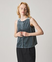 Steven Alan | <Steven Alan>ベロア ノースリーブ プルオーバー(Tシャツ/カットソー)