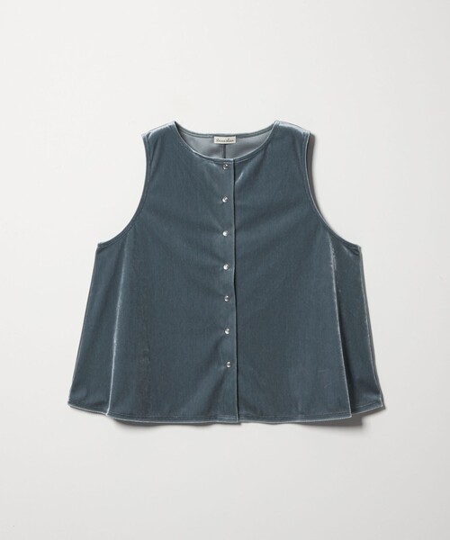 Steven Alan(スティーブンアラン)の「<Steven Alan>ベロア ノースリーブ(Tシャツ/カットソー・レディース・ブラック/コバルトブルー/ベージュ・FREE)」の14枚目の写真