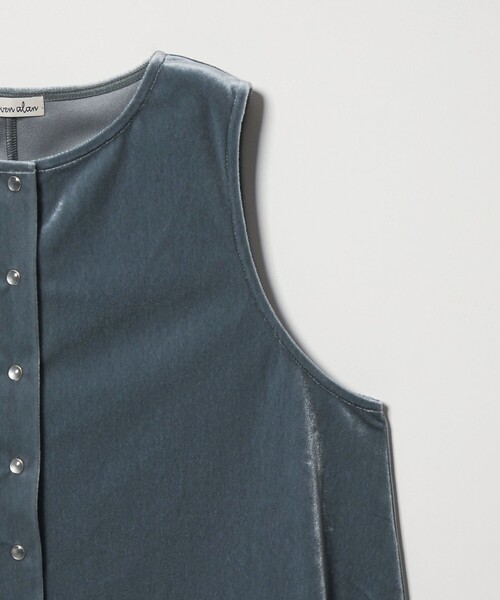 Steven Alan(スティーブンアラン)の「<Steven Alan>ベロア ノースリーブ(Tシャツ/カットソー・レディース・ブラック/コバルトブルー/ベージュ・FREE)」の17枚目の写真