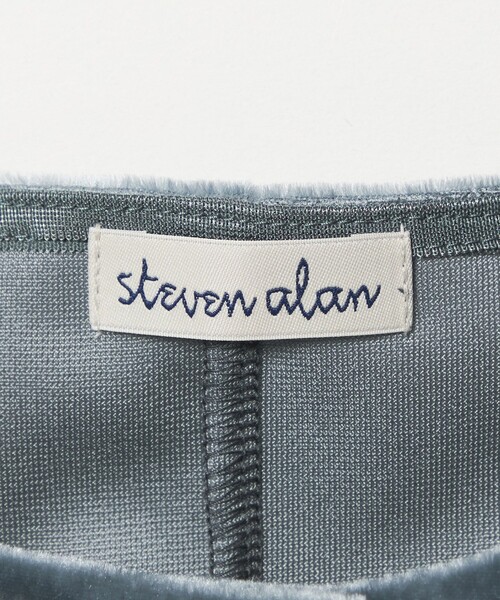 Steven Alan(スティーブンアラン)の「<Steven Alan>ベロア ノースリーブ(Tシャツ/カットソー・レディース・ブラック/コバルトブルー/ベージュ・FREE)」の21枚目の写真