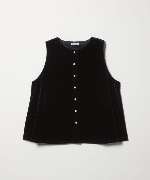 Steven Alan(スティーブンアラン)の「<Steven Alan>ベロア ノースリーブ(Tシャツ/カットソー・レディース・ブラック/コバルトブルー/ベージュ・FREE)」の22枚目の写真