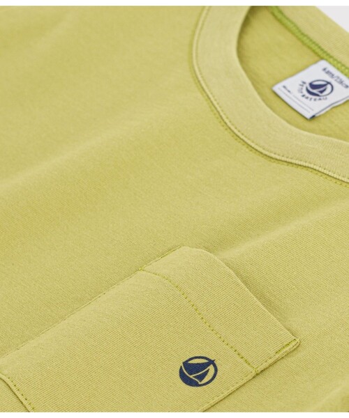 PETIT BATEAU(プチバトー)の「ポケット半袖Tシャツ(Tシャツ/カットソー・キッズ・グリーン・6YEAR/10YEAR/12YEAR/8YEAR)」の5枚目の写真