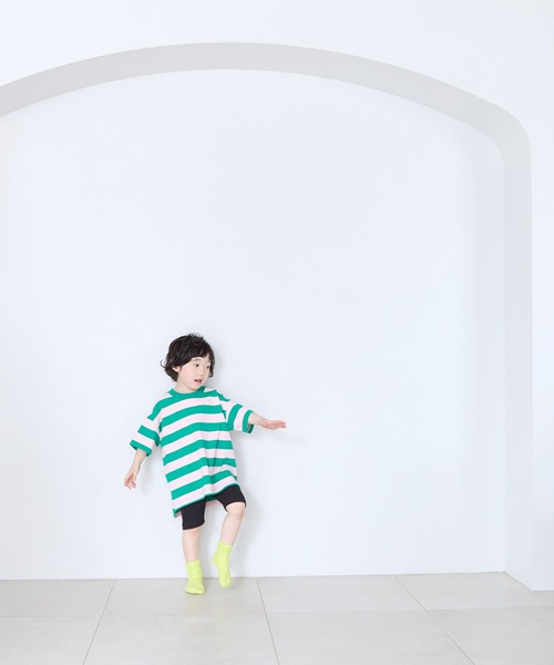 LOWRYS FARM（ローリーズファーム）の「サイクルリブパンツ　667545（レギンス/スパッツ・キッズ・パープル系その他3/ブラック/ブラック系その他/ライトピンク/オレンジ/グリーン系その他・120cm/130cm/150cm/110cm/140cm）」の8枚目の写真