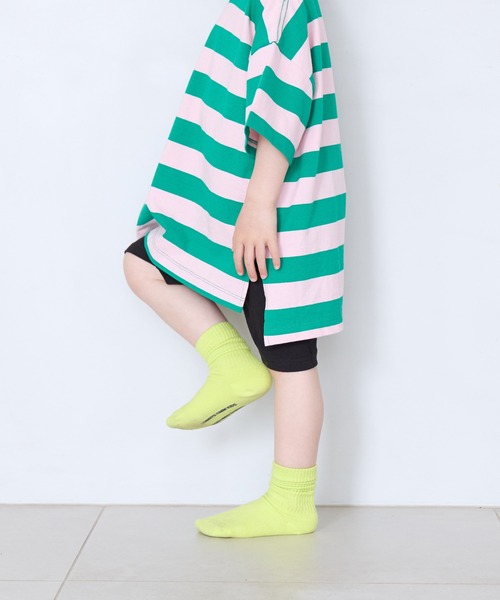 LOWRYS FARM（ローリーズファーム）の「サイクルリブパンツ　667545（レギンス/スパッツ・キッズ・パープル系その他3/ブラック/ブラック系その他/ライトピンク/オレンジ/グリーン系その他・120cm/130cm/150cm/110cm/140cm）」の11枚目の写真