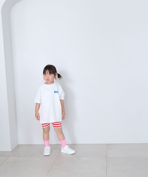 LOWRYS FARM（ローリーズファーム）の「サイクルリブパンツ　667545（レギンス/スパッツ・キッズ・パープル系その他3/ブラック/ブラック系その他/ライトピンク/オレンジ/グリーン系その他・120cm/130cm/150cm/110cm/140cm）」の12枚目の写真