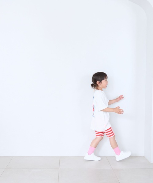 LOWRYS FARM（ローリーズファーム）の「サイクルリブパンツ　667545（レギンス/スパッツ・キッズ・パープル系その他3/ブラック/ブラック系その他/ライトピンク/オレンジ/グリーン系その他・120cm/130cm/150cm/110cm/140cm）」の13枚目の写真