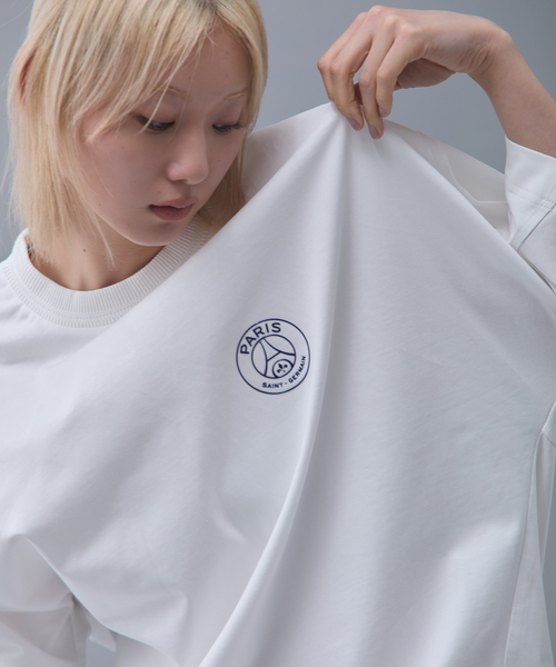 PARIS SAINT-GERMAIN(パリサンジェルマン)の「【Paris Saint-Germain / パリ・サン=ジェルマン】 JP 3D T-sh(Tシャツ/カットソー・メンズ・ホワイト/ブラック・LARGE/MEDIUM/X-LARGE)」の1枚目の写真