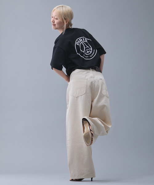 PARIS SAINT-GERMAIN（パリサンジェルマン）の「【Paris Saint-Germain / パリ・サン＝ジェルマン】 JP BACK EMBLEM TEE（Tシャツ/カットソー・メンズ・ホワイト/ベージュ/ブラック・X-LARGE/LARGE/MEDIUM）」の7枚目の写真