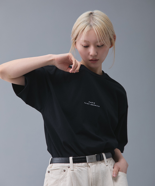 PARIS SAINT-GERMAIN（パリサンジェルマン）の「【Paris Saint-Germain / パリ・サン＝ジェルマン】 JP BACK EMBLEM TEE（Tシャツ/カットソー・メンズ・ホワイト/ベージュ/ブラック・X-LARGE/LARGE/MEDIUM）」の10枚目の写真