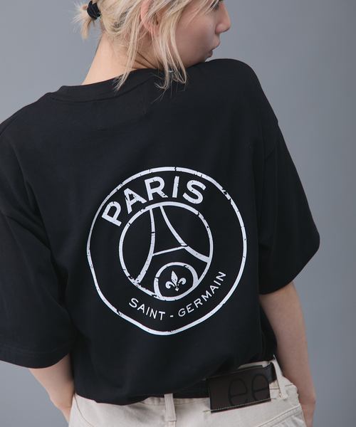 PARIS SAINT-GERMAIN（パリサンジェルマン）の「【Paris Saint-Germain / パリ・サン＝ジェルマン】 JP BACK EMBLEM TEE（Tシャツ/カットソー・メンズ・ホワイト/ベージュ/ブラック・X-LARGE/LARGE/MEDIUM）」の12枚目の写真