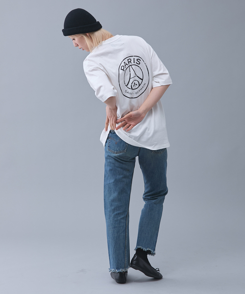 PARIS SAINT-GERMAIN（パリサンジェルマン）の「【Paris Saint-Germain / パリ・サン＝ジェルマン】 JP BACK EMBLEM TEE（Tシャツ/カットソー・メンズ・ホワイト/ベージュ/ブラック・X-LARGE/LARGE/MEDIUM）」の17枚目の写真