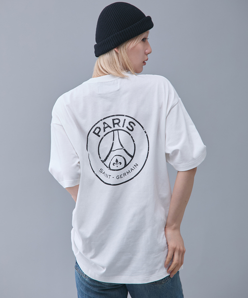 PARIS SAINT-GERMAIN（パリサンジェルマン）の「【Paris Saint-Germain / パリ・サン＝ジェルマン】 JP BACK EMBLEM TEE（Tシャツ/カットソー・メンズ・ホワイト/ベージュ/ブラック・X-LARGE/LARGE/MEDIUM）」の18枚目の写真