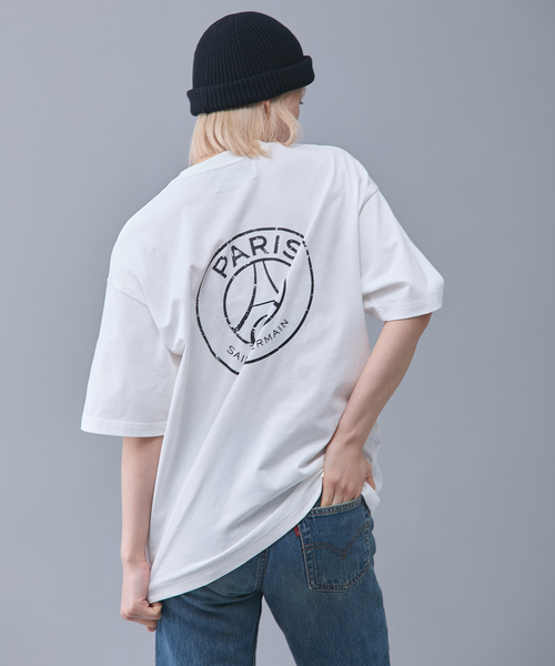 PARIS SAINT-GERMAIN（パリサンジェルマン）の「【Paris Saint-Germain / パリ・サン＝ジェルマン】 JP BACK EMBLEM TEE（Tシャツ/カットソー・メンズ・ホワイト/ベージュ/ブラック・X-LARGE/LARGE/MEDIUM）」の19枚目の写真