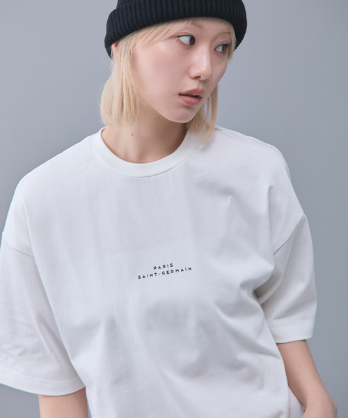 PARIS SAINT-GERMAIN（パリサンジェルマン）の「【Paris Saint-Germain / パリ・サン＝ジェルマン】 JP BACK EMBLEM TEE（Tシャツ/カットソー・メンズ・ホワイト/ベージュ/ブラック・X-LARGE/LARGE/MEDIUM）」の21枚目の写真