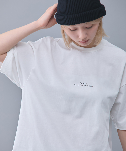 PARIS SAINT-GERMAIN（パリサンジェルマン）の「【Paris Saint-Germain / パリ・サン＝ジェルマン】 JP BACK EMBLEM TEE（Tシャツ/カットソー・メンズ・ホワイト/ベージュ/ブラック・X-LARGE/LARGE/MEDIUM）」の22枚目の写真