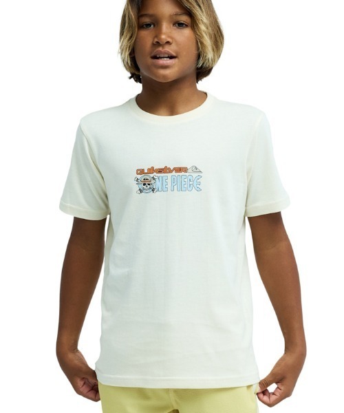 Quiksilver(クイックシルバー)の「クイックシルバー QUIKSILVER OPQS PIRATES ISLAND SS YOUTH(Tシャツ/カットソー・キッズ・ダークグレー/アイボリー・130cm/140cm/150cm/160cm)」の3枚目の写真