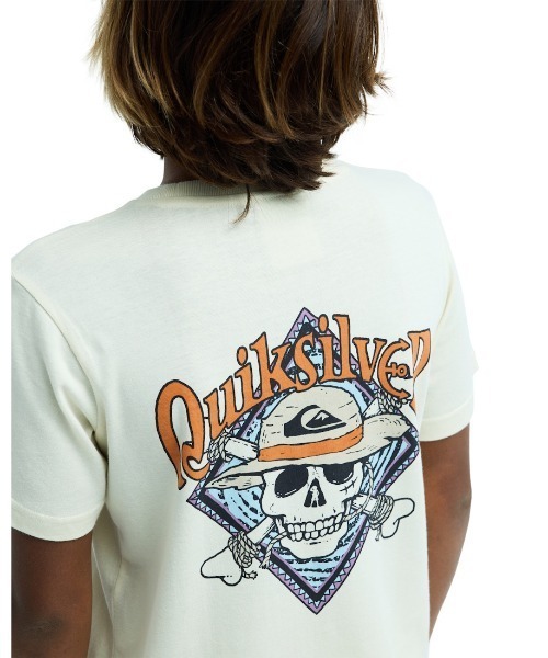 Quiksilver(クイックシルバー)の「クイックシルバー QUIKSILVER OPQS PIRATES ISLAND SS YOUTH(Tシャツ/カットソー・キッズ・ダークグレー/アイボリー・130cm/140cm/150cm/160cm)」の7枚目の写真