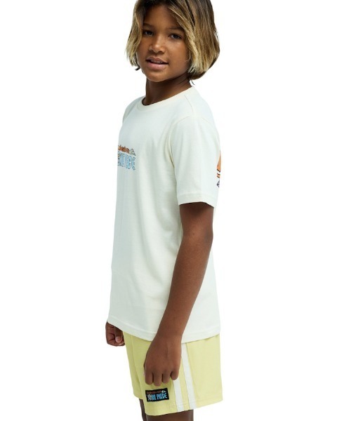 Quiksilver(クイックシルバー)の「クイックシルバー QUIKSILVER OPQS PIRATES ISLAND SS YOUTH(Tシャツ/カットソー・キッズ・ダークグレー/アイボリー・130cm/140cm/150cm/160cm)」の4枚目の写真