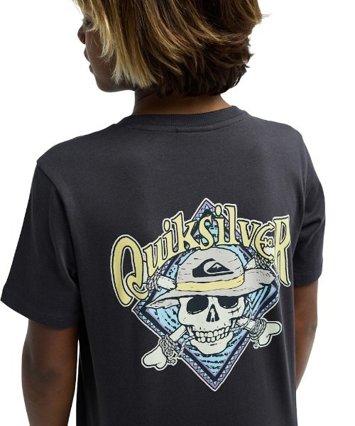 Quiksilver(クイックシルバー)の「クイックシルバー QUIKSILVER OPQS PIRATES ISLAND SS YOUTH(Tシャツ/カットソー・キッズ・ダークグレー/アイボリー・130cm/140cm/150cm/160cm)」の11枚目の写真