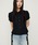 SLY�i�X���C�j�́uCHECK FRILL SH BL �`�F�b�N�t�����V���c�u���E�X �t�� �ĕ��i�V���c/�u���E�X�j�v�b�u���b�N