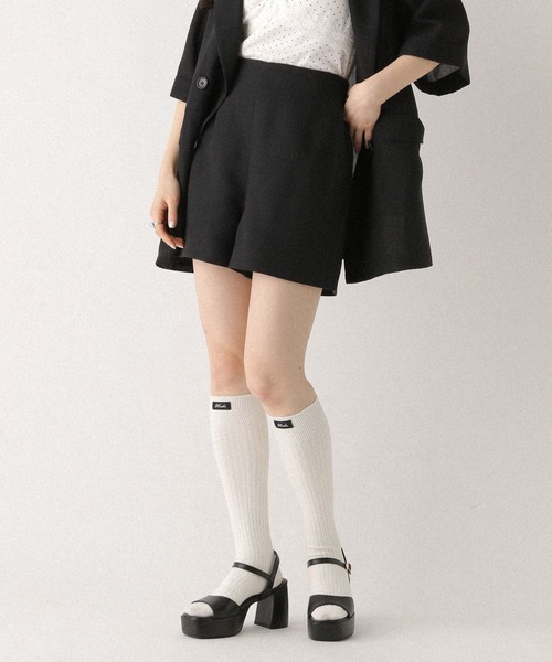 Heather(ヘザー)の「サマーツイードタイトショートパンツ 670828(その他パンツ・レディース・ブラック/ブラック系その他/アイボリー・M/S)」の7枚目の写真