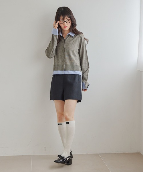 Heather(ヘザー)の「サマーツイードタイトショートパンツ 670828(その他パンツ・レディース・ブラック/ブラック系その他/アイボリー・M/S)」の12枚目の写真
