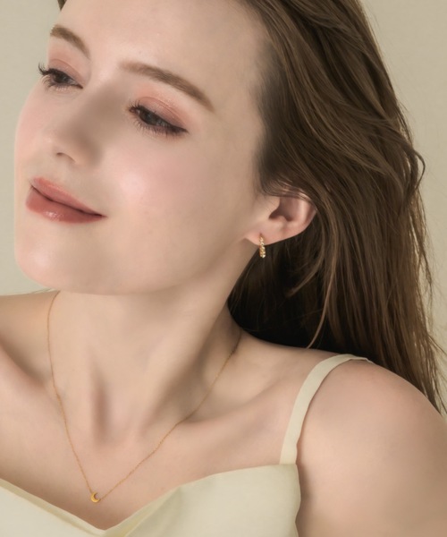 muku(ムク)の「PIERCE/ICE ZIRCONIA(ピアス(両耳用)・レディース・ゴールド/シルバー・FREE)」の9枚目の写真