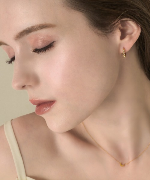 muku(ムク)の「PIERCE/ICE ZIRCONIA(ピアス(両耳用)・レディース・ゴールド/シルバー・FREE)」の12枚目の写真