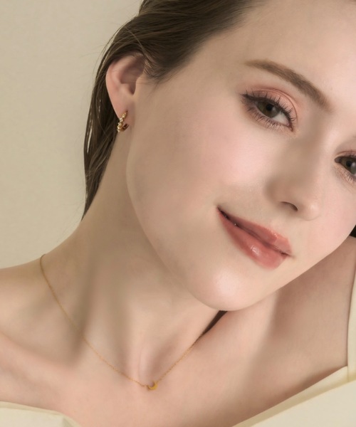 muku(ムク)の「PIERCE/ICE ZIRCONIA(ピアス(両耳用)・レディース・ゴールド/シルバー・FREE)」の14枚目の写真