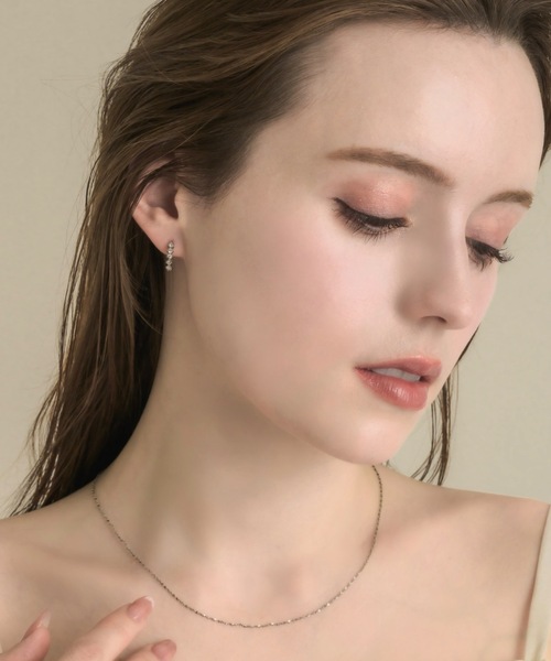 muku(ムク)の「PIERCE/ICE ZIRCONIA(ピアス(両耳用)・レディース・ゴールド/シルバー・FREE)」の10枚目の写真