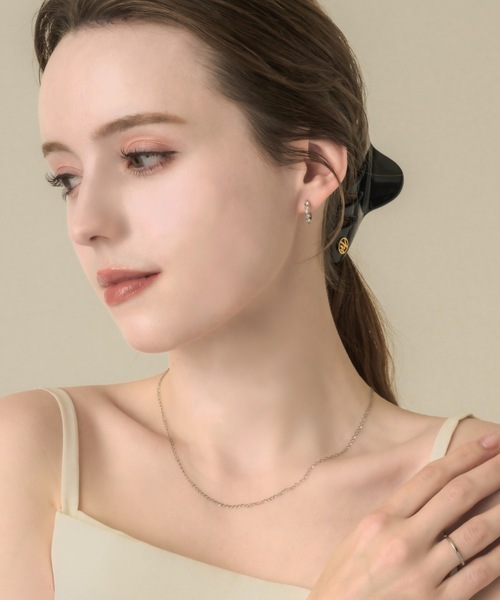muku(ムク)の「PIERCE/ICE ZIRCONIA(ピアス(両耳用)・レディース・ゴールド/シルバー・FREE)」の17枚目の写真