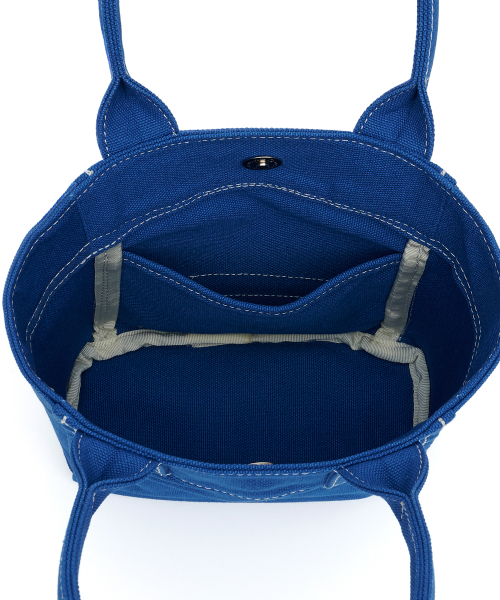 DER KOFFER（デルコッファー）の「SHOPPER CANVAS MINI [BLUE]（トートバッグ・レディース・ブルー・FREE）」の4枚目の写真