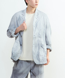 TIE DYED NYLON TAILORED JACKET