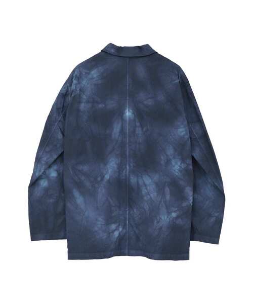 CONVERSE TOKYO(コンバーストウキョウ)の「TIE DYED NYLON TAILORED JACKET(テーラードジャケット・レディース・ブルー/ライトグレー/ブラック・MEDIUM/SMALL)」の8枚目の写真