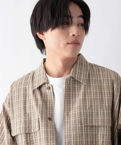 Sucker check shirt — рубашка с длинным рукавом, артикул 732033