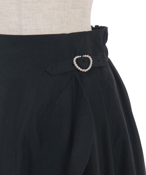axes femme POETIQUE（アクシーズファムポエティック）の「ラッフルフリルイレヘムＳＫ（スカート・レディース・ピンク/ブラック/ブルーグレー・MEDIUM）」の18枚目の写真
