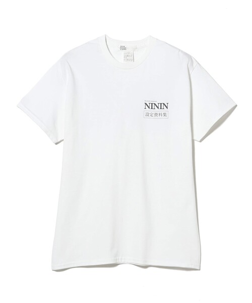 TOKYO CULTUART by BEAMS(トウキョウカルチャートバイビームス)の「水野健一郎 / NININ T-Shirt(Tシャツ/カットソー・レディース・チャコールグレー/ホワイト・SMALL/MEDIUM/LARGE/X-LARGE)」の8枚目の写真