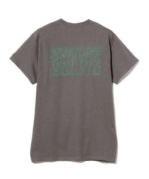 TOKYO CULTUART by BEAMS(トウキョウカルチャートバイビームス)の「水野健一郎 / NININ T-Shirt(Tシャツ/カットソー・レディース・チャコールグレー/ホワイト・SMALL/MEDIUM/LARGE/X-LARGE)」の14枚目の写真