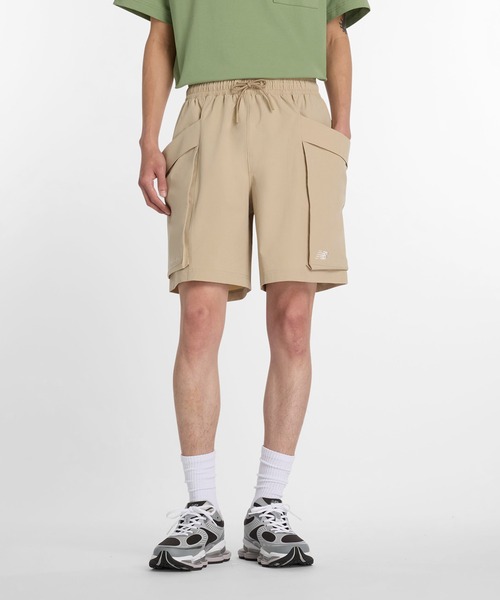 NEW BALANCE(ニューバランス)の「NB GREYショート8インチ(カーゴパンツ・メンズ・ベージュ/スミクロ/グリーン・X-LARGE/LARGE/MEDIUM/SMALL/XX-LARGE)」の3枚目の写真