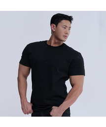 NINEZ（ナインゼット）の「シグネチャーコットンビッグマッスルフィットTシャツ (2color)（Tシャツ/カットソー）」